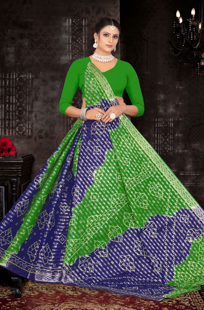 Veer Zaara 1 Ethnic Wear Bandhani Printed Wholesale Designer Sarees
